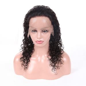 Quality Double Weft Virgin Hair Lace Wigs , Shop Human Hair Wigs Customized Length wholesale
