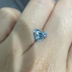 Quality Synthetic Heart Shape Lab Grown Pink Diamonds 1.27ct IGI Certificated VS1 wholesale