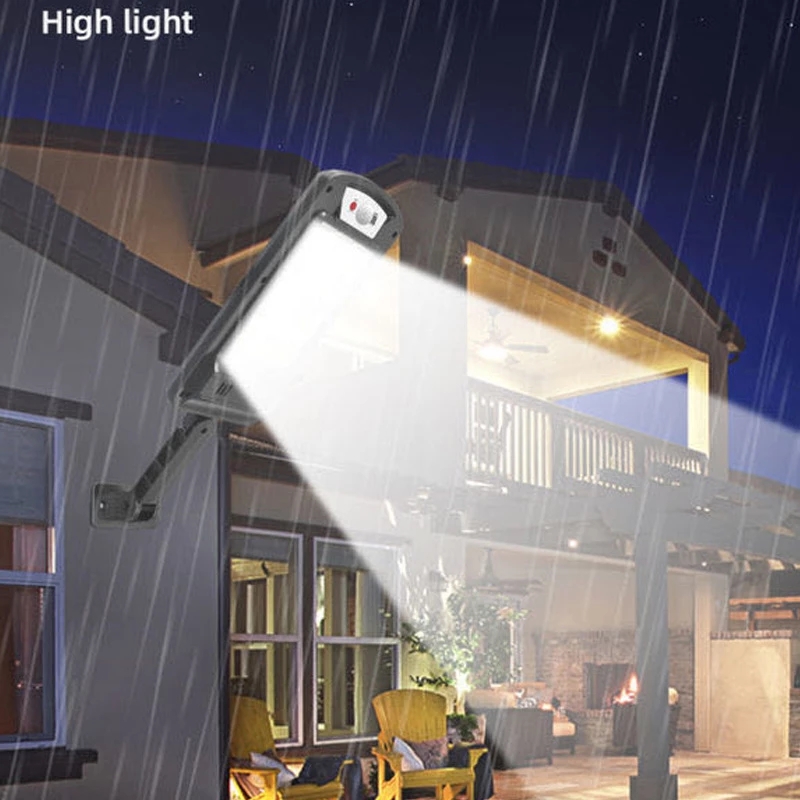High Bright 500LM 3000mAH Led Solar Powered Street Lamp IP65
