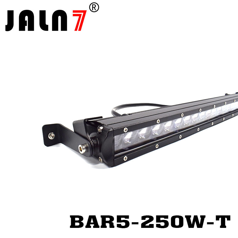 LED Light Bar JALN7 49.5Inch 250W Lens CREE Original Spot LED Driving Lamp Super Bright Off Road Lights LED Work Light
