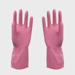 Pink Flock Lined Multi Purpose L50g Latex Cleaning Gloves