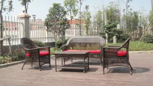 Quality 4pcs America wicker sofa wholesale