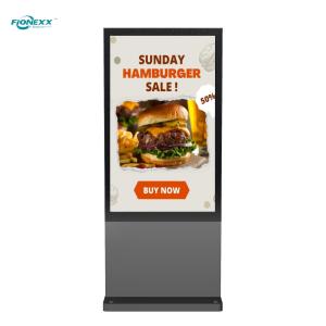 Quality Customizable Android Outdoor Digital Totem Commercial Grade 800-2500nits wholesale