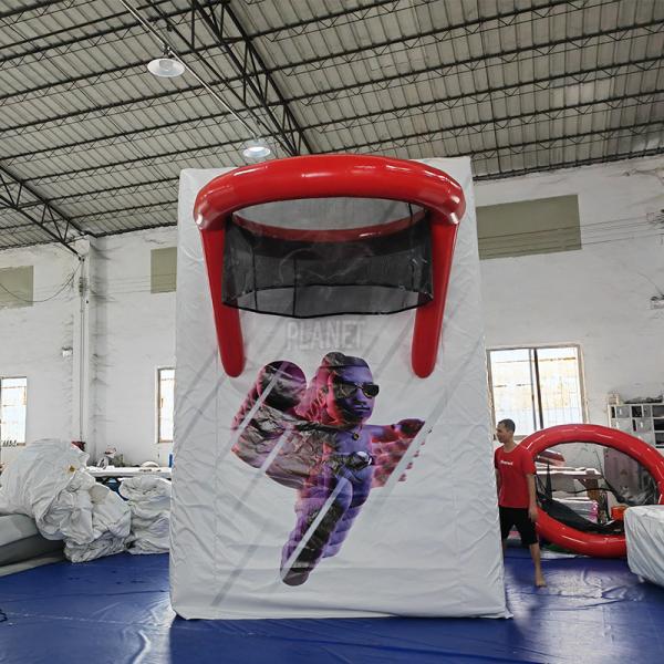 Attractive Interactive Inflatable Basketball Shootout Game Inflatable Basketball