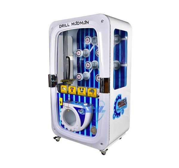 Cheap Single Player Toys Claw Machine , Coin Operated Crane Vending Machine for sale
