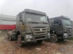 Manual Transmission Gray Sinotruk Heavy Truck 6*4 Tractor Truck Tubeless Tire