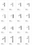 Durable Pretty Bathroom Accessories Modern Sanitary Hand Wash Basin