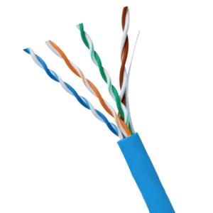 Quality 23AWG UTP CAT6A Cable Bare Solid Copper LSZH CPR B2ca 1000FT 10Gbps Network Cable wholesale