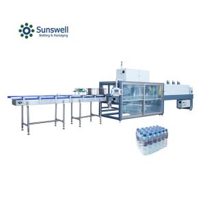Quality Juice PET Bottle Thermal Contraction Heat Shrink Wrapping Machine Carbonated Drink Linear Shrink Wrap Packing Machine wholesale