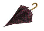 8K Fashion J Handle Wooden Stick Umbrella Personality Customized Logo