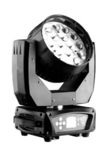 Quality 19X15W Beam Wash Stage Light Moving Head With LCD Display 1 - 25 Times/S Strobe wholesale