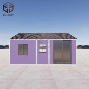 Quality Corrugated Metal 20ft Flat Pack Container Construction Site Temporary Housing wholesale