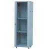 Buy cheap Glass Door Server Rack Cabinet 100mm Depth Cold Rolled Steel With Powder Coat from wholesalers