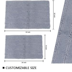 Quality Loop Pile Microfiber Chenille Bath Mat wholesale