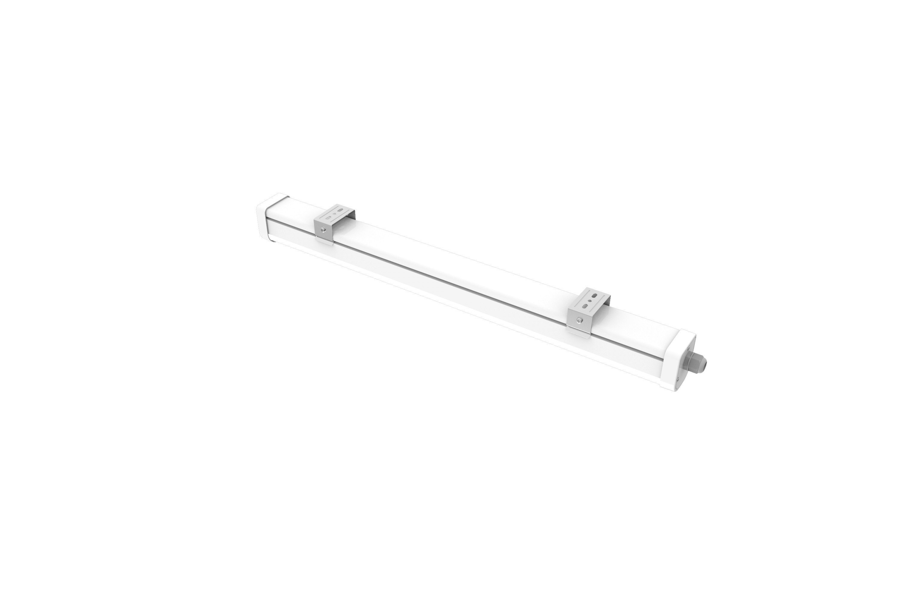 Tri Proof IP65 Protection 80W Linear Pendant Light Fixture White