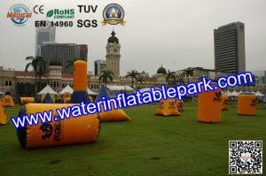 Quality PVC Inflatable Paintball Bunker BUN51 With Durable Plastic Ground Stakes wholesale