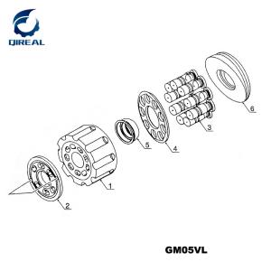 Quality GM05vl GM05va GM10 Travel Motor For Excavators wholesale