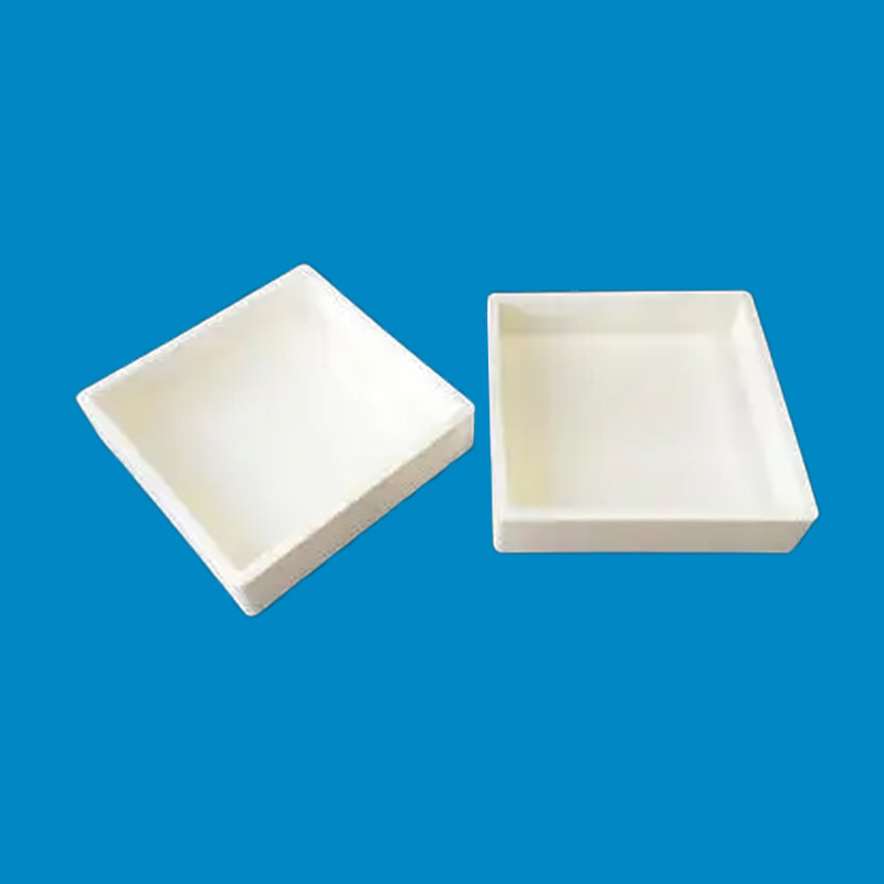 Excellent Corrosion Resistance Alumina Ceramic Crucible Analyzing And Firing