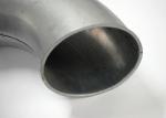 Galvanized Steel Dust Extraction Pipe 90 Degree Pressed Bends For Ventilation