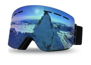 Quality Custom Frameless Magnetic Spherical Ski Goggles Sport Eyewear wholesale