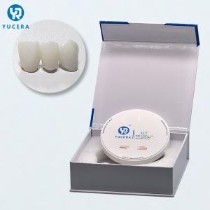 Quality 98mm Yucera UT 49% Translucent Zirconia Ceramic Block wholesale