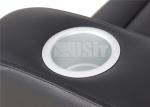 Padded Upholstery Theater Seating Furniture , Single Recliner Chair High