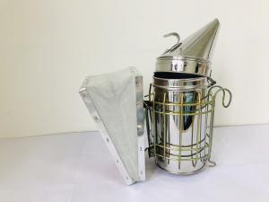 Quality Beekeeping American Style Galvanized Bee Hive Smoker wholesale
