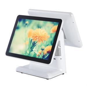 Quality 15 Inch White Color Win XP 10 Windows Pos System With Hard Plastic Housing wholesale