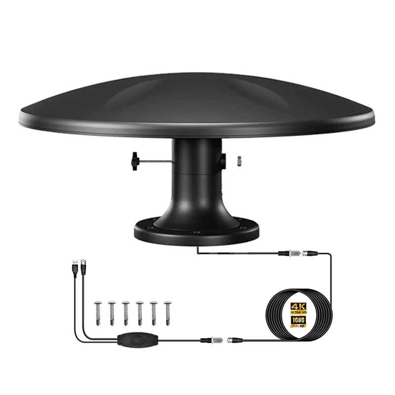 Smart TV aerial 360 reception signal for Camping, Digital Campervan Motorhome Truck travel antenna tv RV HDTV Antenna