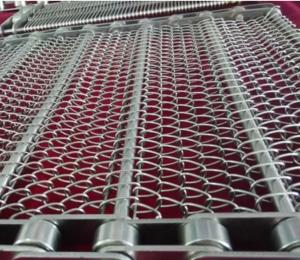 Quality 304 / 201 Stainless Steel Mesh Belt Heat Resistant High Precision ISO9001 wholesale