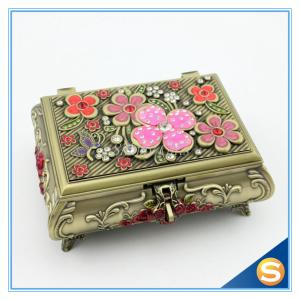 Quality Antique Metal Jewelry Gift Box for Sale wholesale