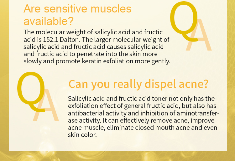 Salicylic Acid Hydrating Facial Toner ODM Pores Minimizing Toner