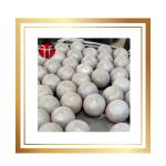 Copper Iron Hot Rolling Grinding Steel Balls 65HRC No Breakage