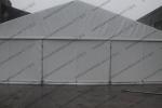 PVC Canvas White Commercial Storage Tents 10 x 6m Transparent Church Windows AC