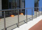 Customized 316 Stainless Steel Outdoor Cable Railing System For Deck