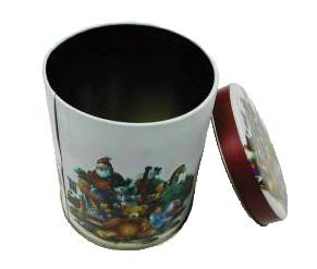 Quality Custom Candy Tea Packaging Box Round Tinplate Storage With ISO9001 Approval wholesale