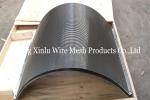 Stainless Steel Dewatering Screen Panels Curved Wastewater Drum Screen