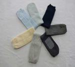 Custom logo, design airline Sock with Anti-Slip Dots