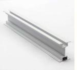 Mechanically Polished Aluminium Profile , Aluminum Profile With Powder Coating