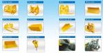 1Ton 2WD Mini Wheel Loader , Front Bucket Loader 1000KG Capacity With Diesel