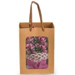 Custom Color Accepted Paper Type Specialty Paper Shopping Kraft Paper Bags With