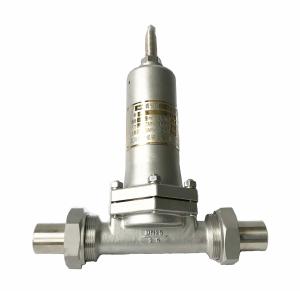 Quality Industrial Cryogenic Pressure Reducing Valve Throme Plated Surface SS304 wholesale