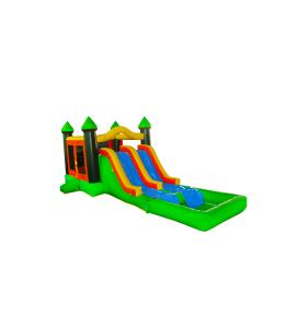 Quality Children Fun Park Inflatable Giraffe Animals Slide For Rentals wholesale