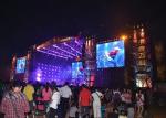 6000cd Brightness Stage Rental LED Display 1R1G1B Full Color Outdoor 5mm Pixel