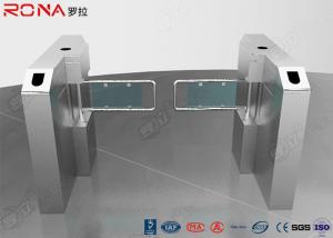 Quality Glass Swing Gate Turnstile Access Control System 30 Persons / Min Transit Speed wholesale