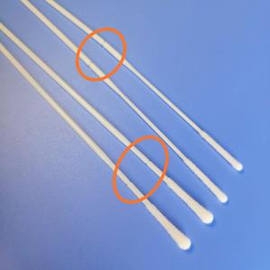 Quality ABS Handle Nylon Flocked Nasopharyngeal Swab For Influenza wholesale