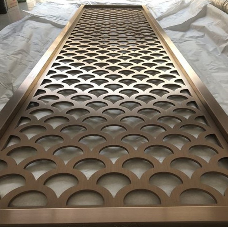 Stainless Steel Movable Home Decor Room Screen Divider