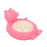 Frog Shape Soap Dish Soft Vinyl Toys Cute Animal Design Custom 7cm Diameter