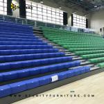 STUNITY Durable Retractable Stadium Bleacher Chairs