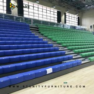 Quality Fireproof Retractable Grandstands For Indoor Stadium Center wholesale